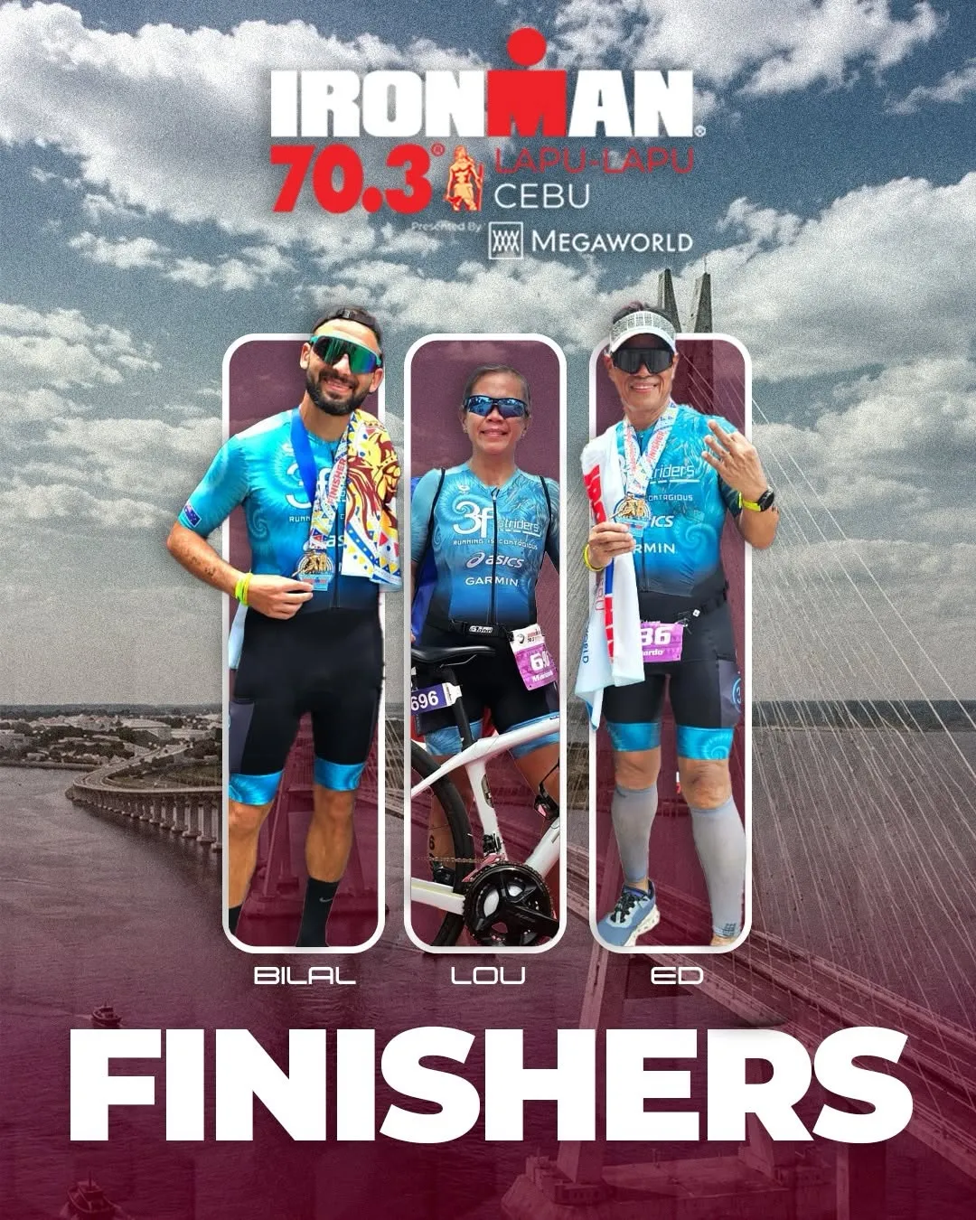 3F STRIDERS AT IRONMAN 70.3 LAPU-LAPU CEBU